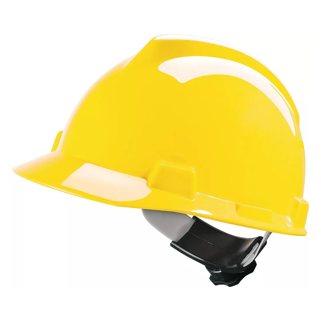 HEŁM OCHRONNY HDPE V-GARD ŻÓŁTY