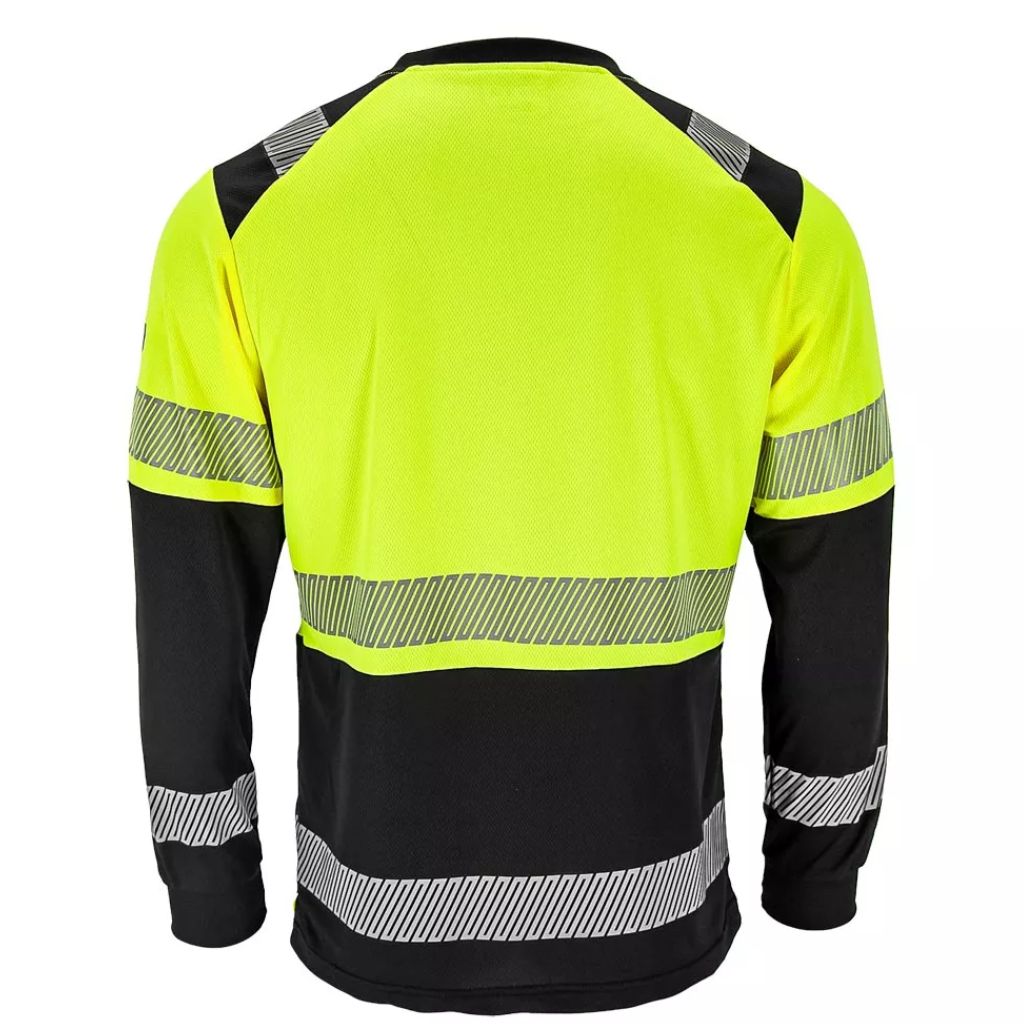 KOSZULKA ODBLASKOWA LONGSLEEVE OSTRZEGAWCZY IGUANA