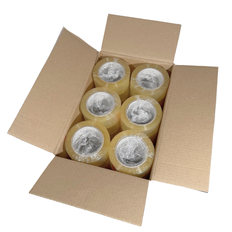 Taśma pakowa bezbarwna długa 48 mm x 120 m