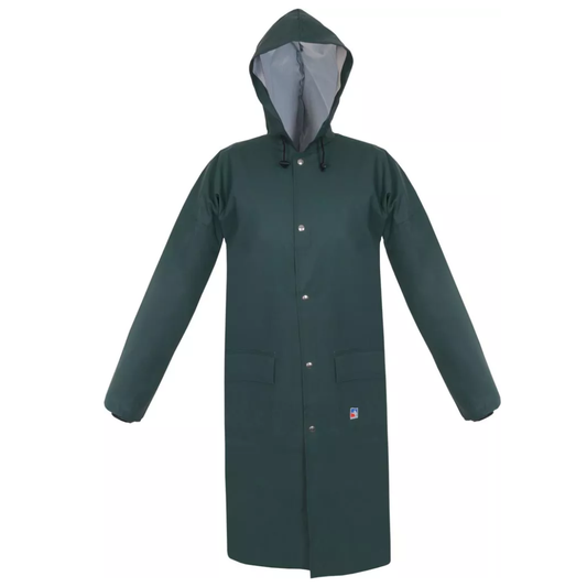 PŁASZCZ PRZECIWDESZCZOWY ROBOCZY DYNAFLEX ZIELONY