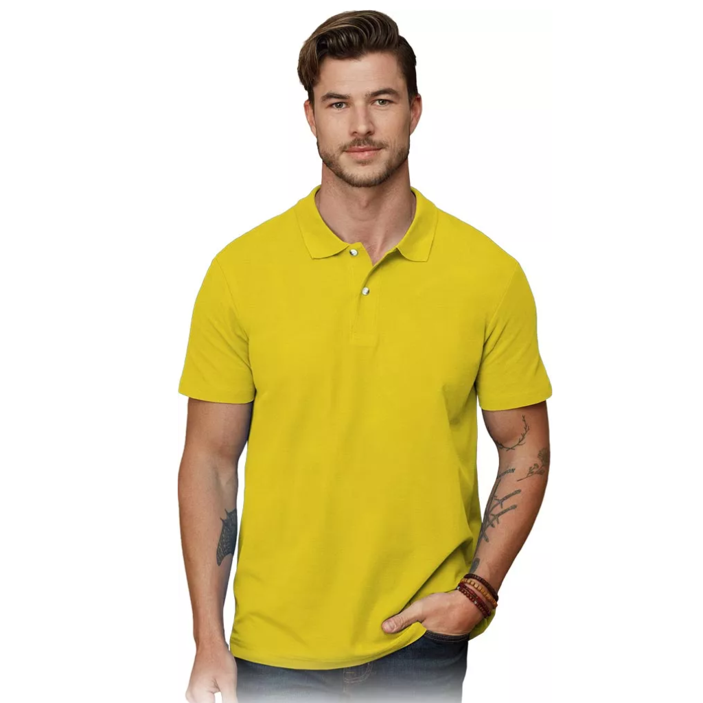 KOSZULKA POLO BAWEŁNA 100% GRANAT
