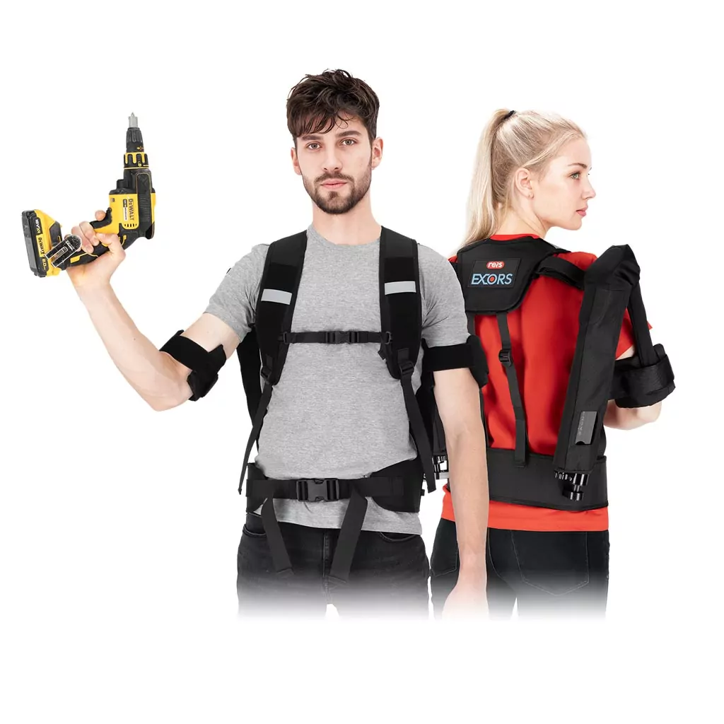 EGZOSZKIELET PASYWNY WSPOMAGAJĄCY ERGONOMICZNY