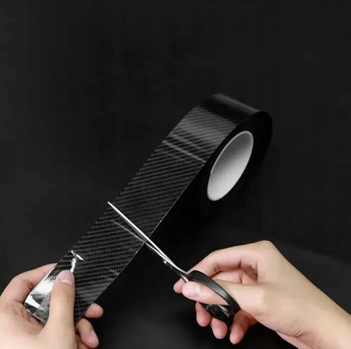 Carbonowa Taśma Do Zabezpieczania Progów Samochodowych - 10cm