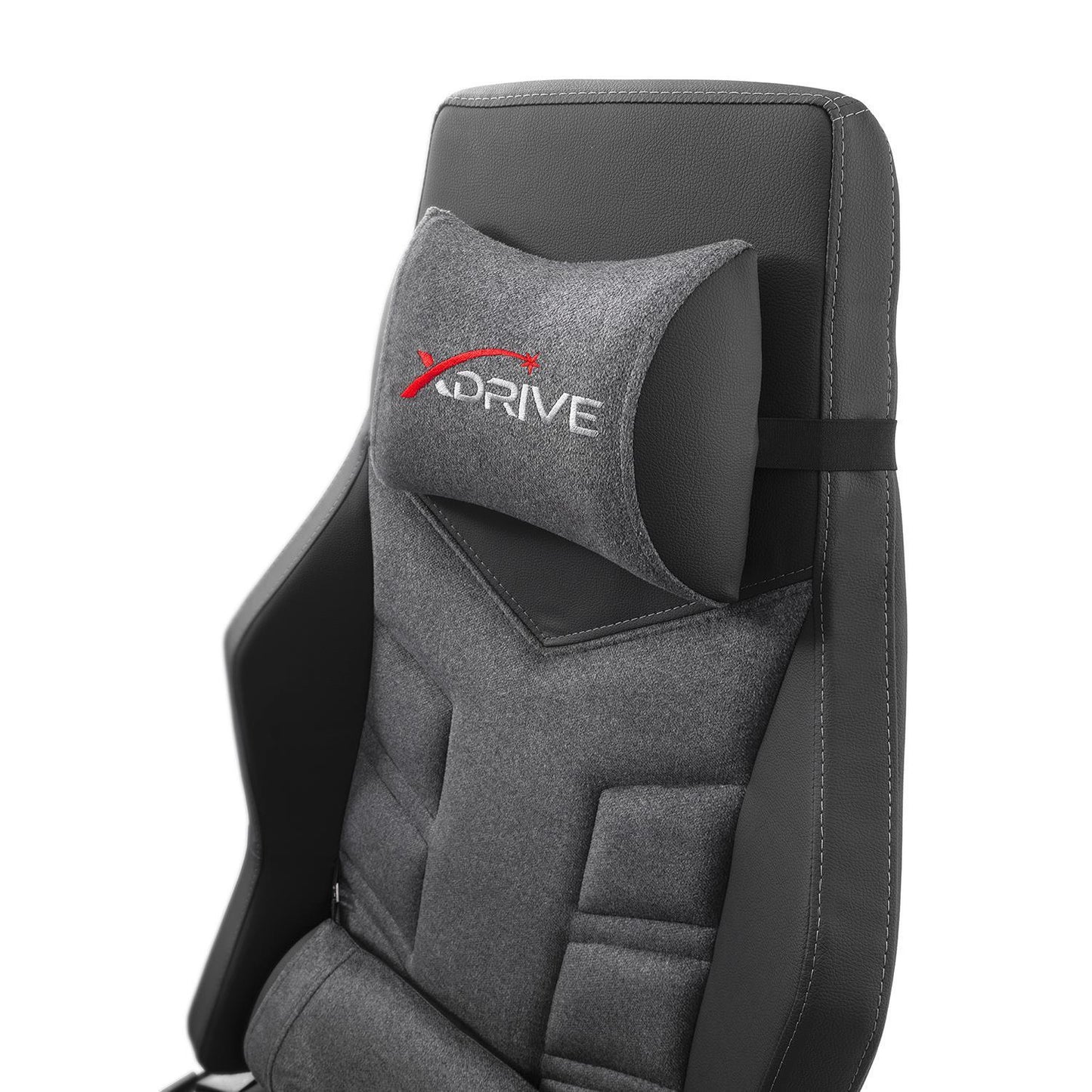 Fotel gamingowy xDrive Fırtına Professional w kolorze szarym/czarnym