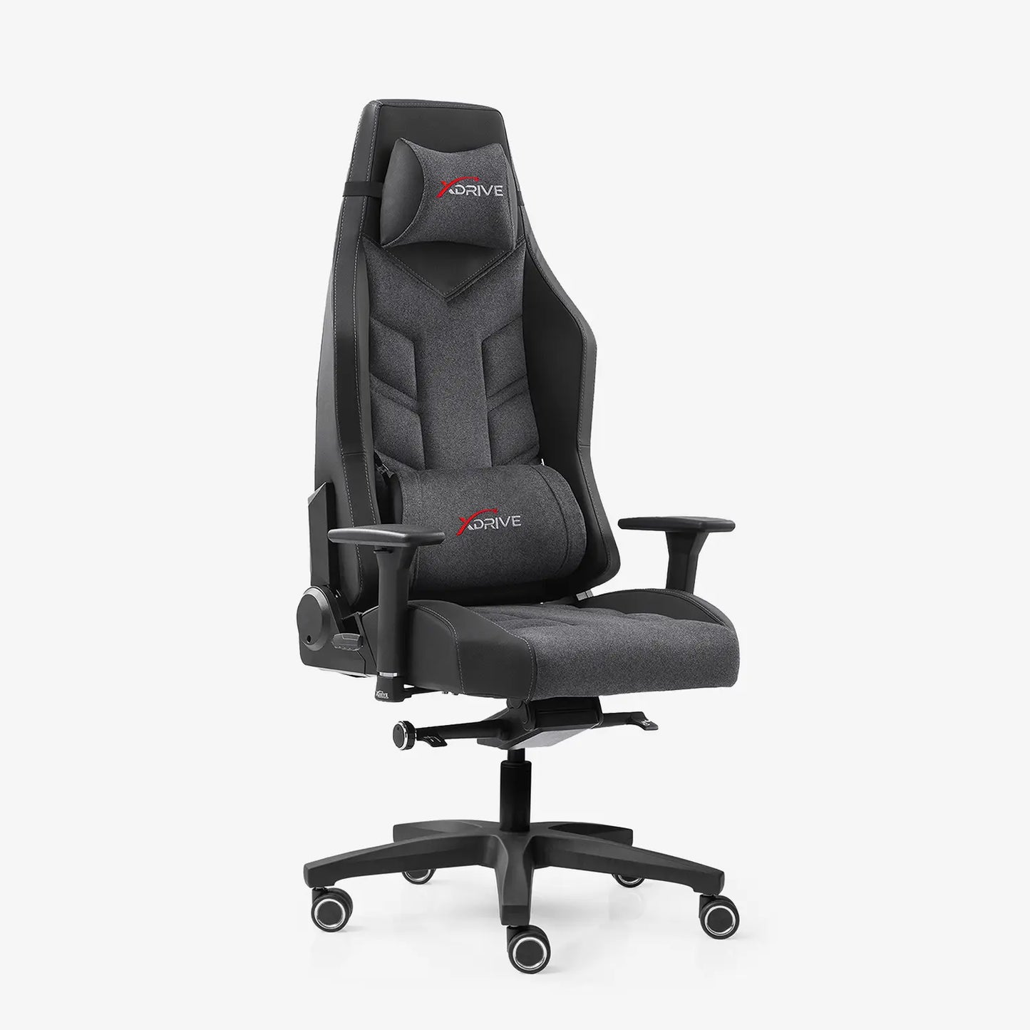 Fotel gamingowy xDrive Fırtına Professional w kolorze szarym/czarnym